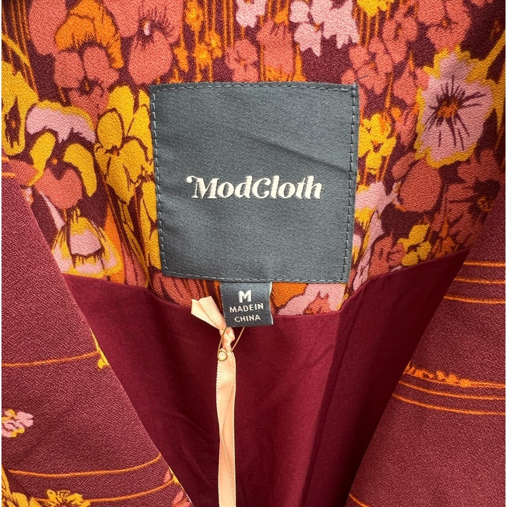 NWT MODCLOTH Lively Identity Short Sleeve Dress - Picture 8 of 9